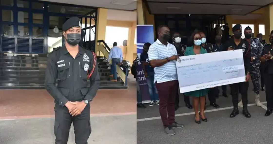 Ghana Police Service, police officers, promotion, murder suspect, exceptional and professional service