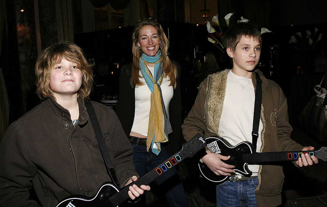 Speck Mellencamp, Elaine Mellencamp, and Hud Mellencamp Speck Mellencamp, Elaine Mellencamp, and Hud Mellencamp