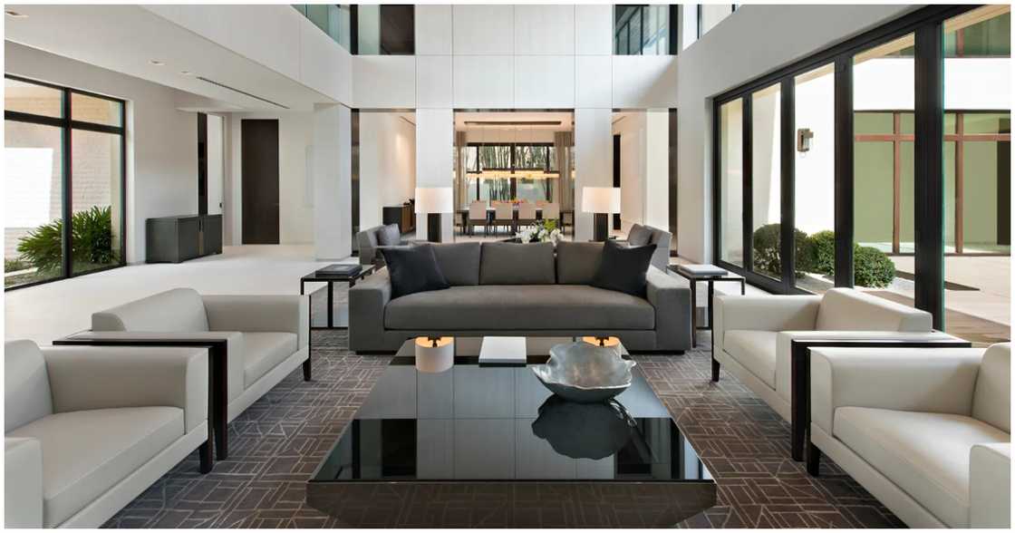 DJ Khaled's living room DJ Khaled's living room