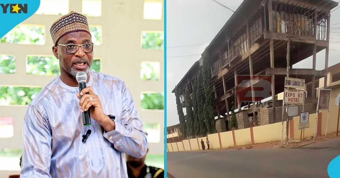 Muntaka Mohammed Mubarak, Interior Minister, building collapse, school building, Newtown, Accra.