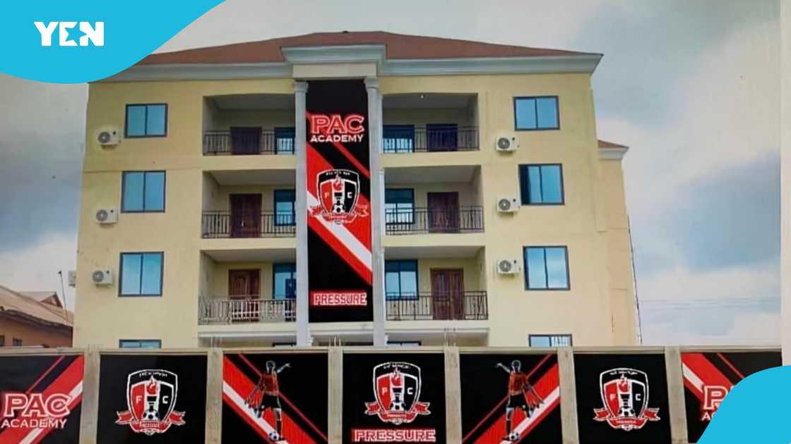 The plush clubhouse of PAC Academy FC is situated in Offinso, Kumasi. Photo credit: Pac Academy Football Club/Facebook. The plush clubhouse of PAC Academy FC is situated in Offinso, Kumasi. Photo credit: Pac Academy Football Club/Facebook.