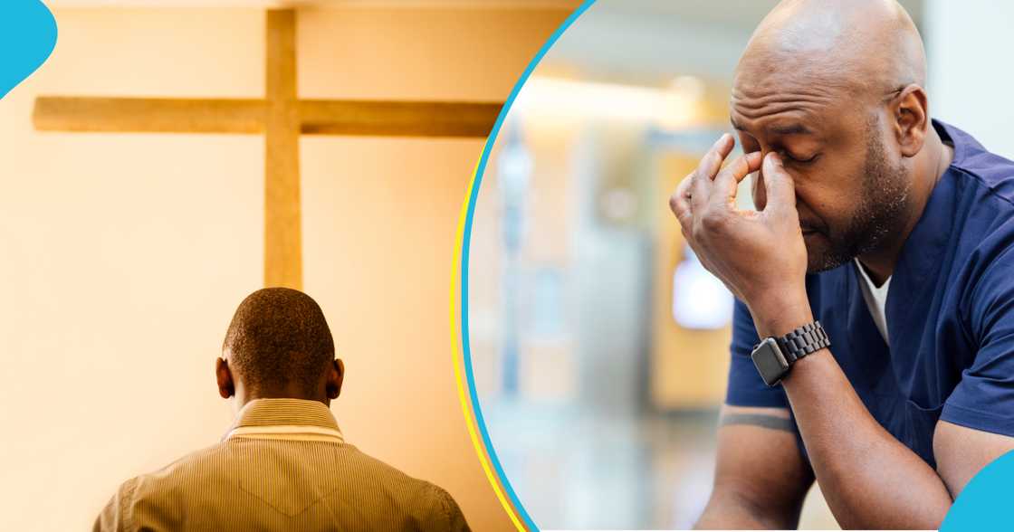 Church burdens man in Ghana Church burdens man in Ghana