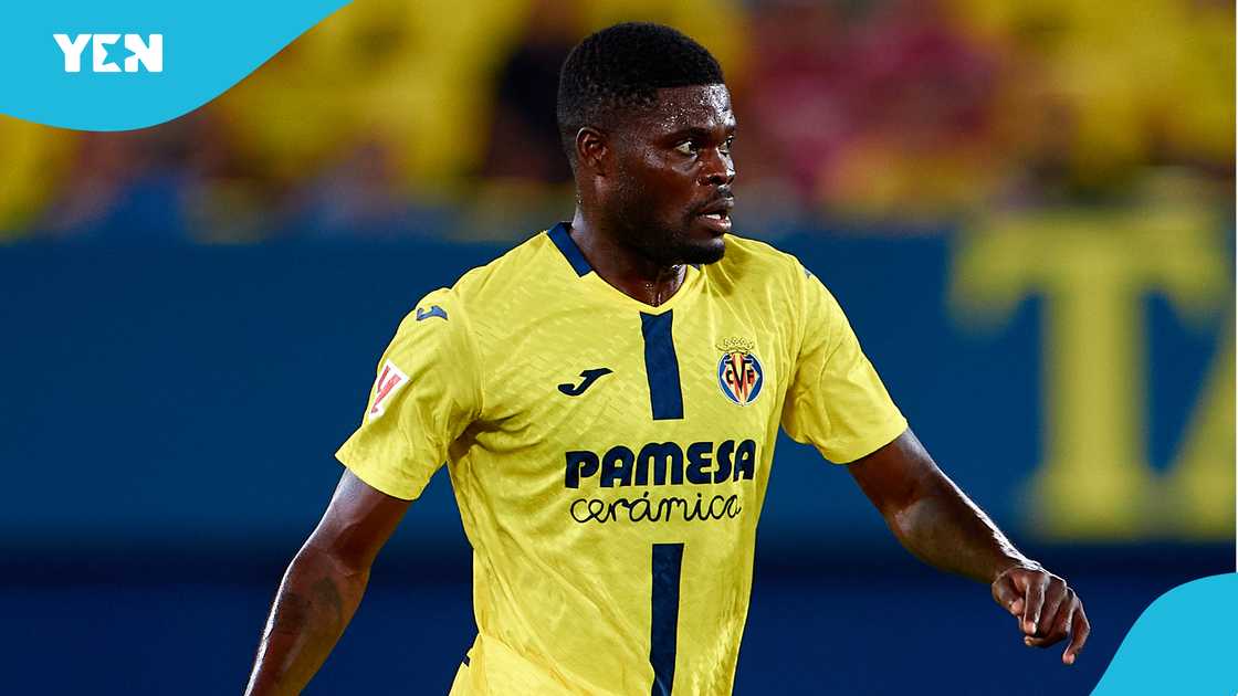 Thomas Partey, Villarreal, La Liga, Trofeo de la Ceramica, Aston Villa, Real Oviedo, Fernando Roig Alfonso. Thomas Partey, Villarreal, La Liga, Trofeo de la Ceramica, Aston Villa, Real Oviedo, Fernando Roig Alfonso.