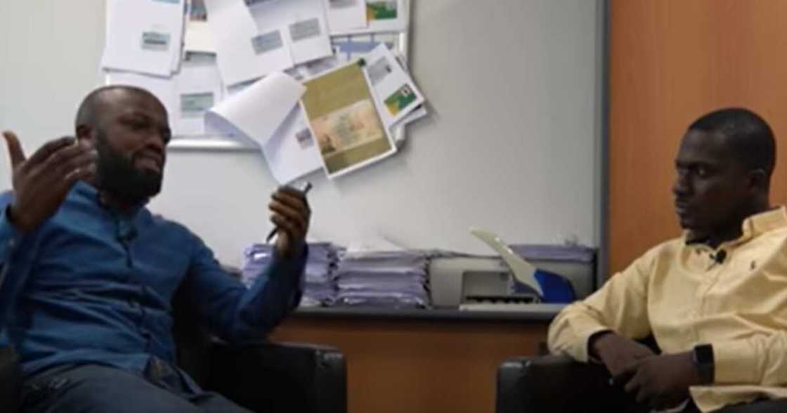 Ghanaian man on moving abroad Ghanaian man on moving abroad