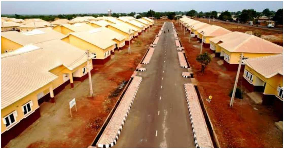 More pictures of the government's housing project More pictures of the government's housing project