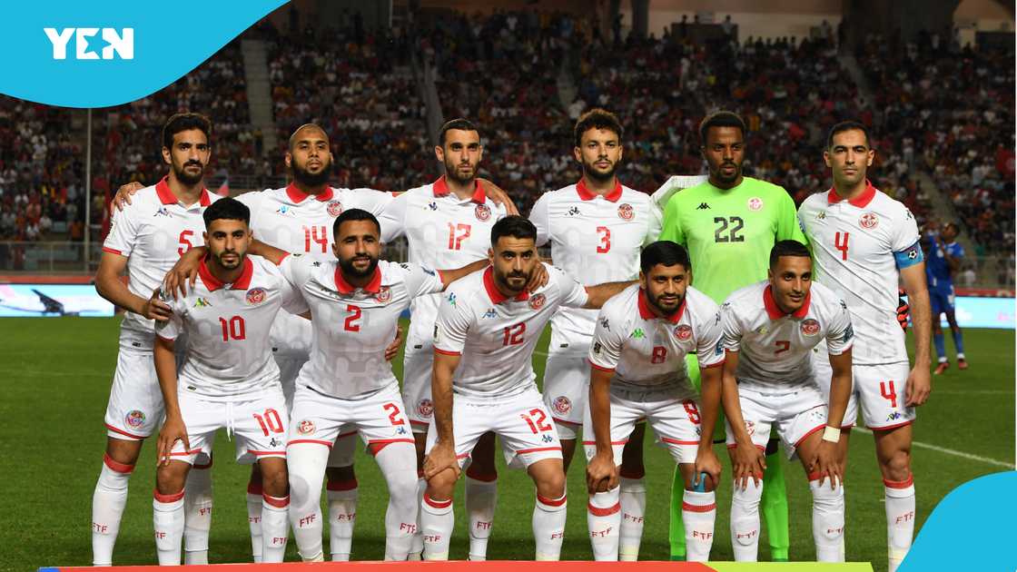 Players of Tunisia, Tunisia qualifies for World Cup, Tunisia tops Group H, Tunisia beats Equatorial Guinea, 2026 World Cup. Players of Tunisia, Tunisia qualifies for World Cup, Tunisia tops Group H, Tunisia beats Equatorial Guinea, 2026 World Cup.