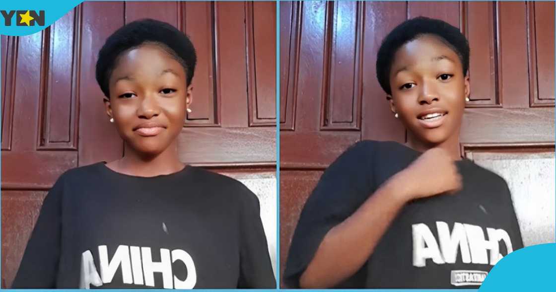 A photo of a JHS graduate who sat for the BECE 2024. A photo of a JHS graduate who sat for the BECE 2024.