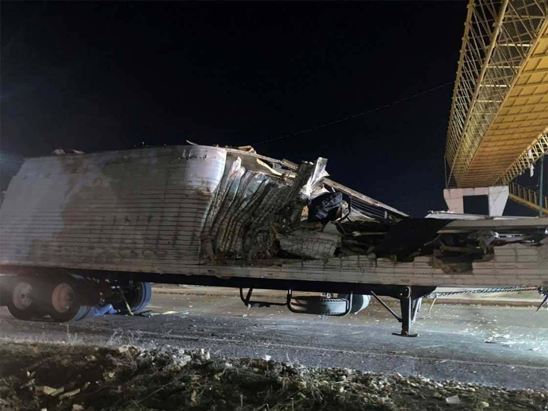 More than 50 migrants were killed in December 2021 when this truck that they were traveling in crashed in the southern Mexican state of Chiapas More than 50 migrants were killed in December 2021 when this truck that they were traveling in crashed in the southern Mexican state of Chiapas