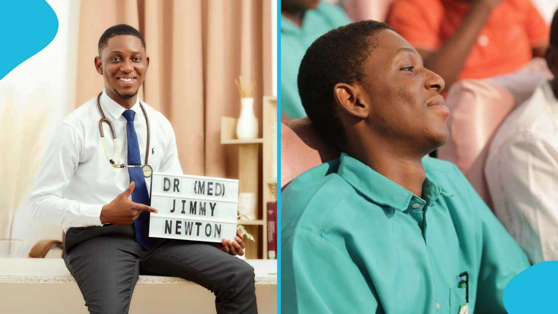 Jimmy Newton, Medical doctor, NSMQ winner, NSMQ 2019, KNUST, Medical School, new doctor.