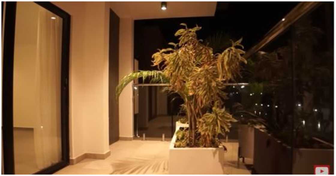 The balcony of the main bedroom The balcony of the main bedroom