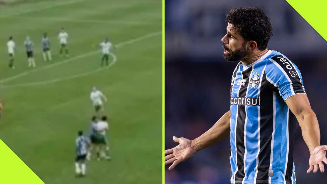 Diego Costa sent off for fighting during reserves team match in Brazil Diego Costa sent off for fighting during reserves team match in Brazil