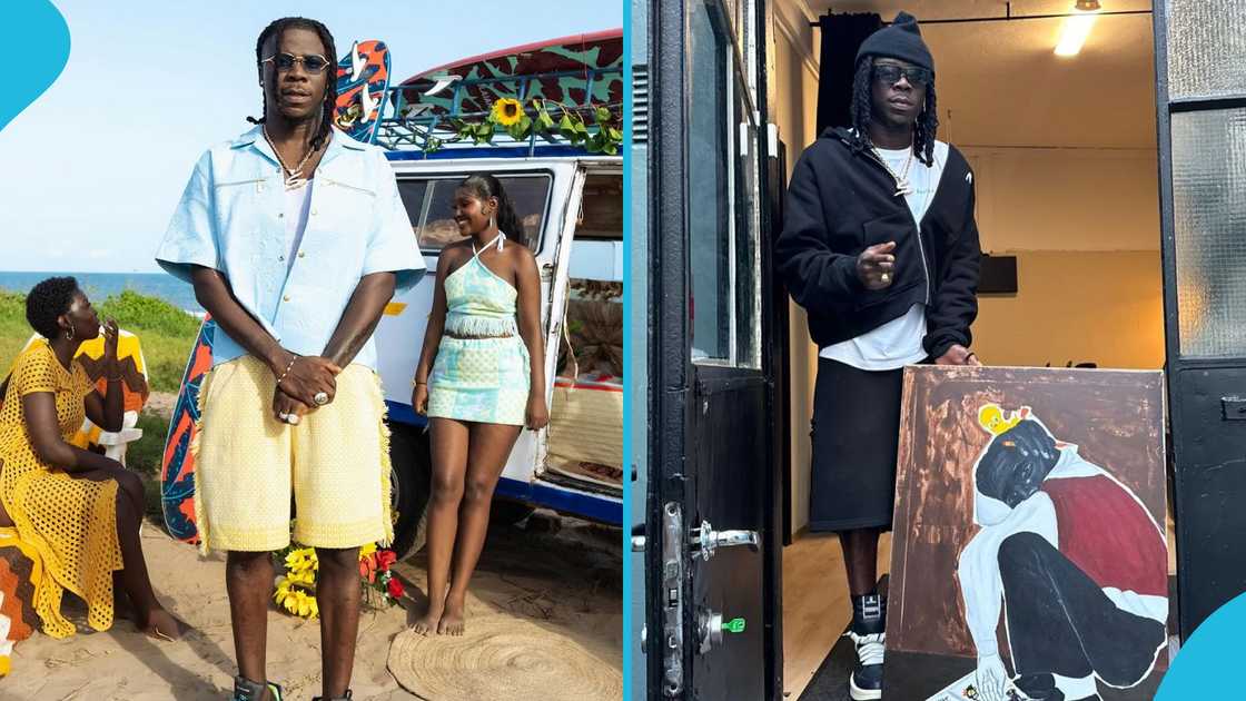 Stonebwoy, Stonebwoy artwork, Stonebwoy in Norway, Kenyan artist Merisha