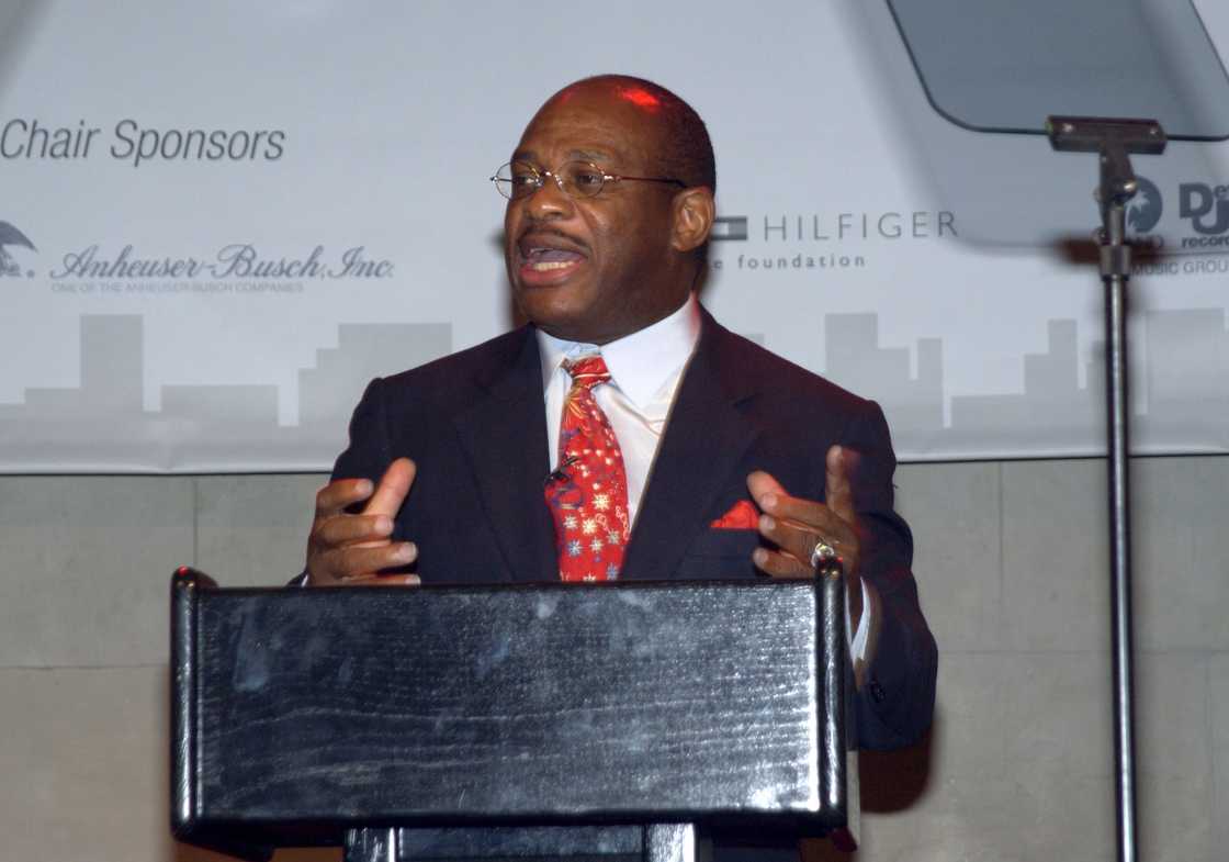 Willie E. Gary Famed Civil Rights Attorney during Hip-Hop Summit Action Network's First Annual Action Awards Benefit and Dinner in New York City, New York, United States