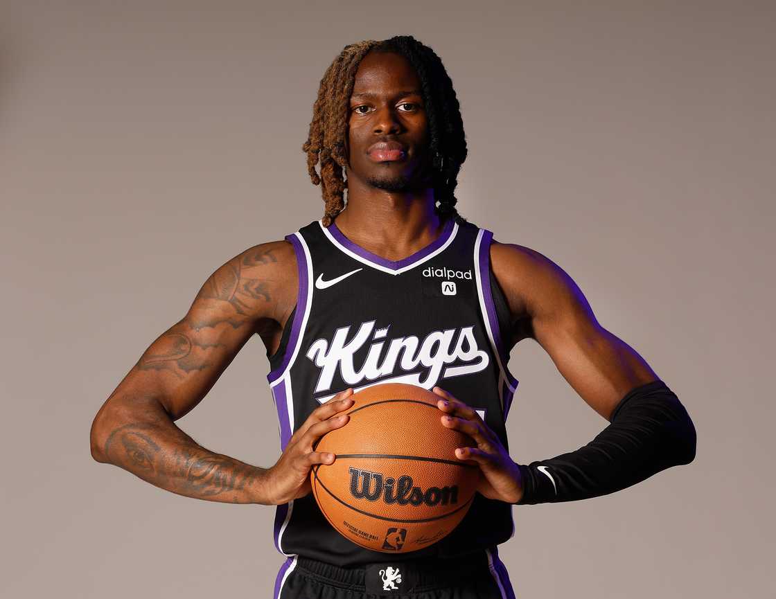 Keon Ellis #23 of the Sacramento Kings poses for a photo Keon Ellis #23 of the Sacramento Kings poses for a photo