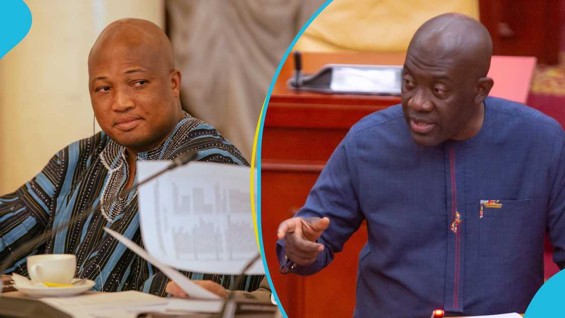 Ablakwa Clashes With Oppong-Nkrumah In Parliament Ablakwa Clashes With Oppong-Nkrumah In Parliament
