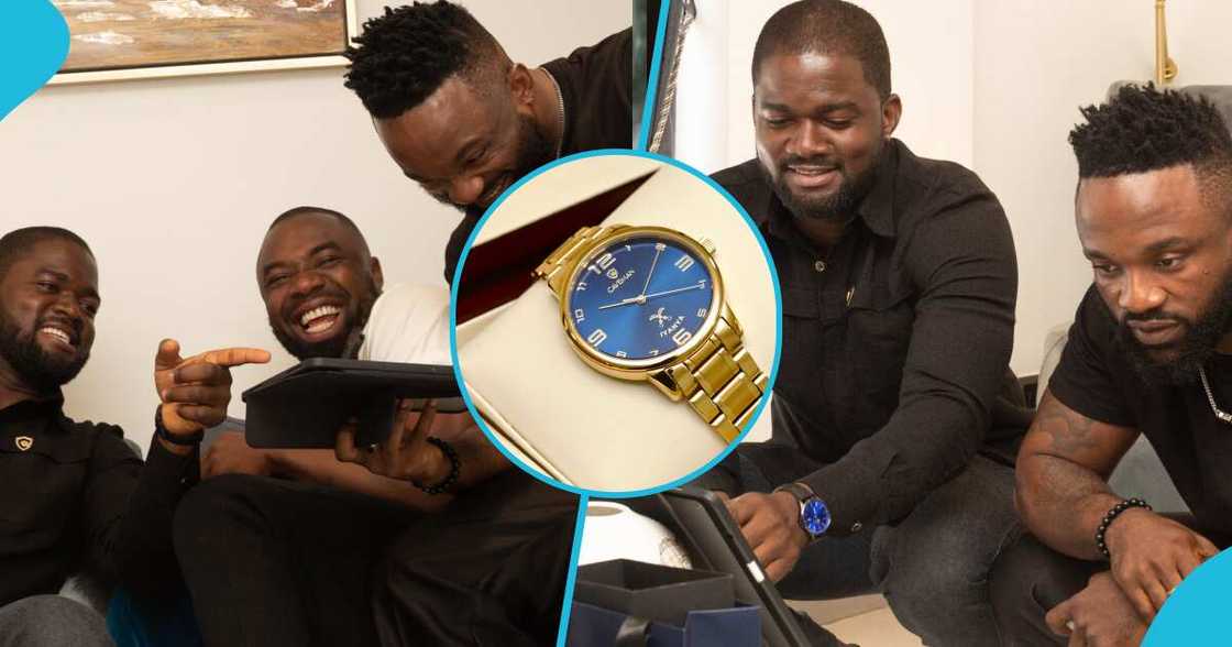 Iyanya's watch from Caveman