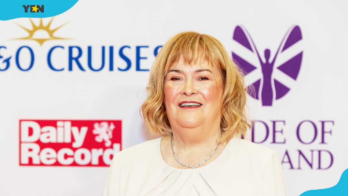 Susan Boyle at the 'Pride of Scotland Awards' in Glasgow, Scotland.