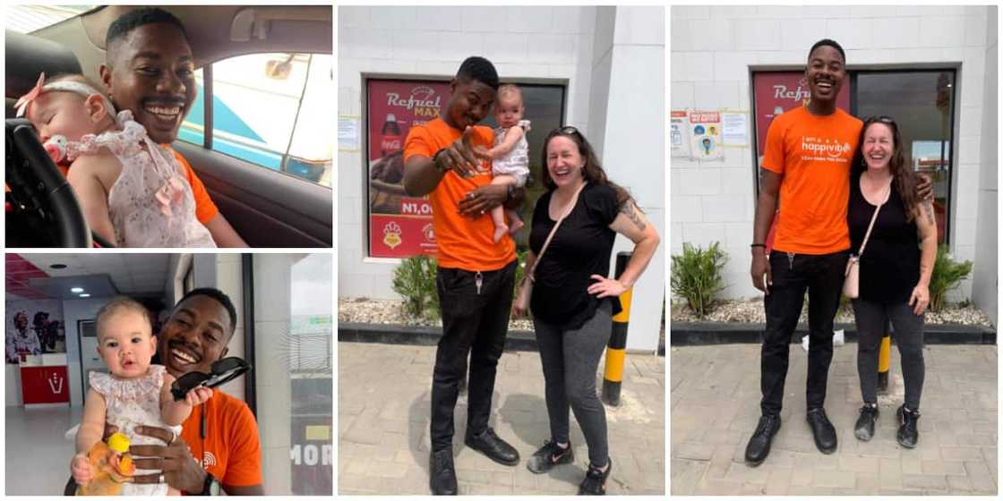 Reactions as American lady finally meets man in Nigeria she had been chatting on Facebook for the past 3 years Reactions as American lady finally meets man in Nigeria she had been chatting on Facebook for the past 3 years