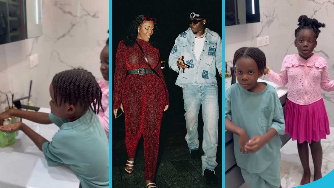 Stonebwoy and is family, Stonebwoy, L Janam Satekla, Catherine Jidula Satekla Stonebwoy and is family, Stonebwoy, L Janam Satekla, Catherine Jidula Satekla