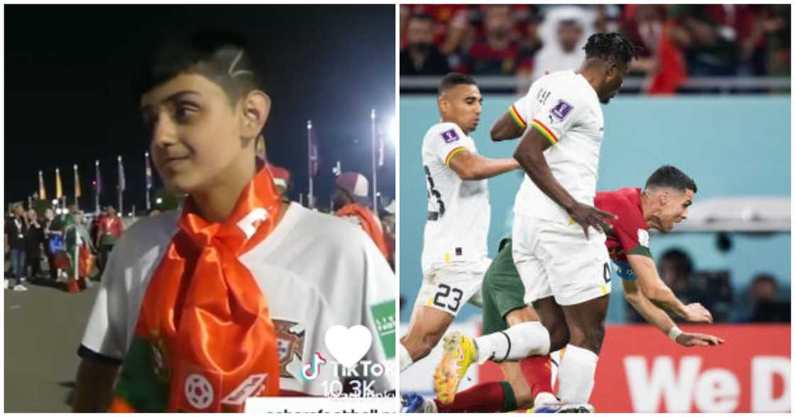 Photo of Portugal fan after the Ghana match Photo of Portugal fan after the Ghana match