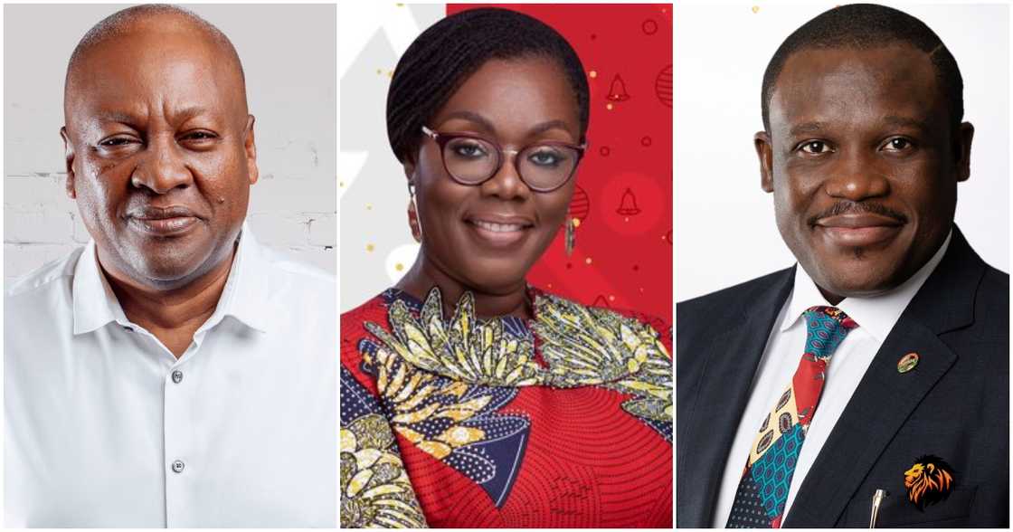 Mahama, Ursula Owusu-Ekuful and Sam George have wished Ghanaians merry Christmas