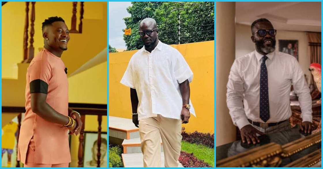 Asamoah Gyan, Stephen Appiah, Sammy Kuffour Asamoah Gyan, Stephen Appiah, Sammy Kuffour