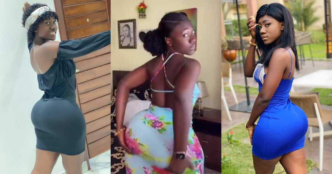 Hajia Bintu: Tik Tok star drops another wild twerking video Hajia Bintu: Tik Tok star drops another wild twerking video