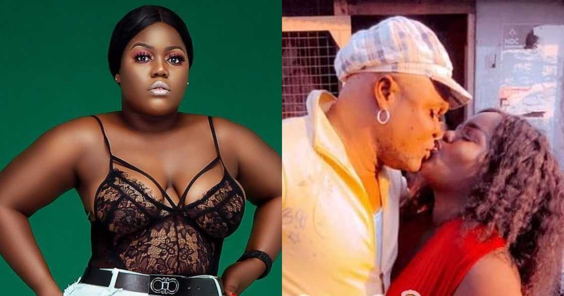 Queen Peezy and Bukom Banku spotted kissing; video drops Queen Peezy and Bukom Banku spotted kissing; video drops