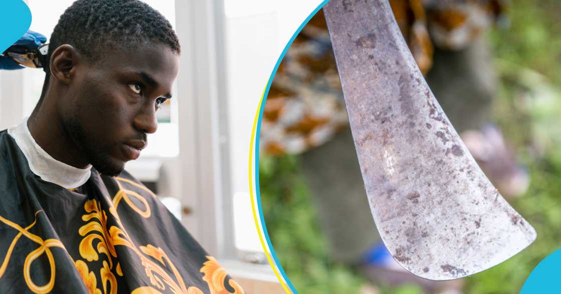 Machete haircut Machete haircut