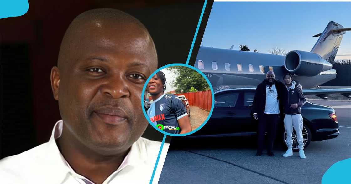 Ibrahim Mahama, Ibrahim Mahama son, Ibrahim Mahama Junior, Andre Ayew Ibrahim Mahama, Ibrahim Mahama son, Ibrahim Mahama Junior, Andre Ayew