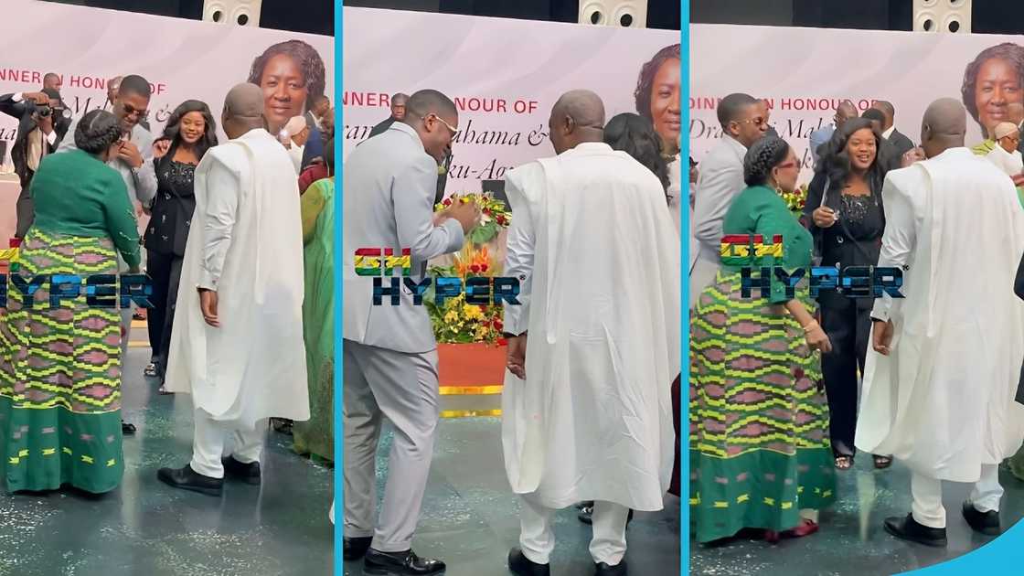 John Mahama, Presidential inauguration dinner, John Mahama's kids, John Mahama and wife, John Mahama dancing, The first family