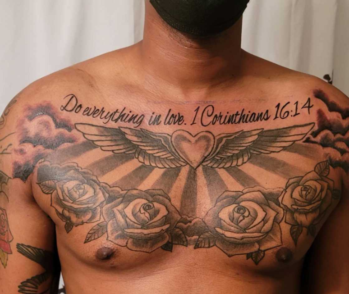 1 Corinthians 16:14 Bible verse tattoo