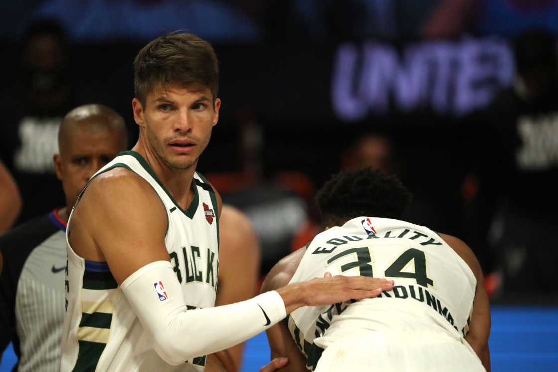 Kyle Korver during a match