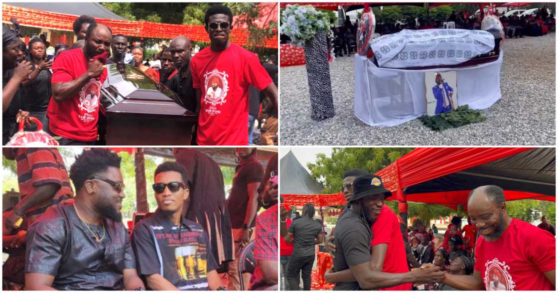 Dr Likee, Kinaata, Big Akwes, other stars at Baba Spirit's funeral Dr Likee, Kinaata, Big Akwes, other stars at Baba Spirit's funeral