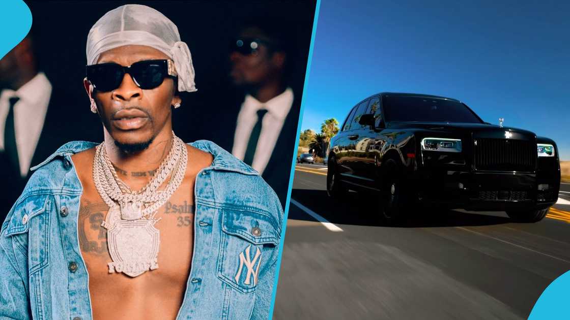 Shatta Wale, Rolls Royce Cullinan, Shatta Wale's Rolls Royce Cullinan, Shatta Wale in the US, Shatta Wale's cars, Shatta Wale's Jamaica trip Shatta Wale, Rolls Royce Cullinan, Shatta Wale's Rolls Royce Cullinan, Shatta Wale in the US, Shatta Wale's cars, Shatta Wale's Jamaica trip