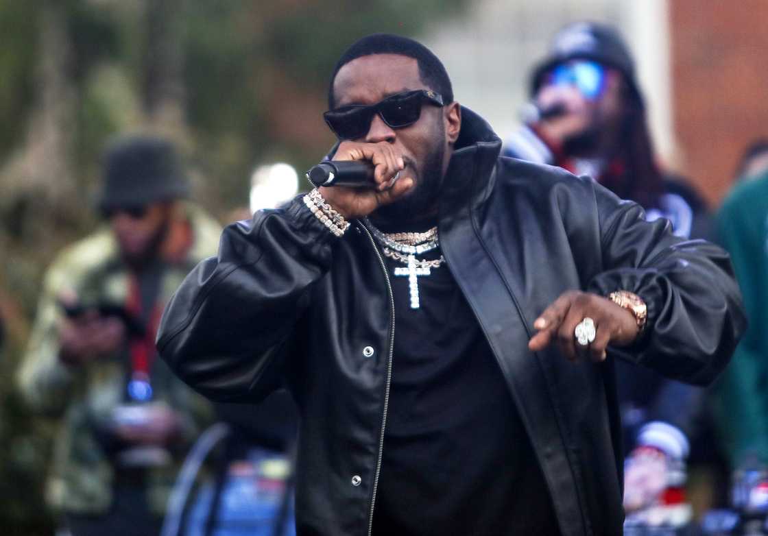 Sean "Diddy" Combs performs at Howard University's Yardfest Sean "Diddy" Combs performs at Howard University's Yardfest