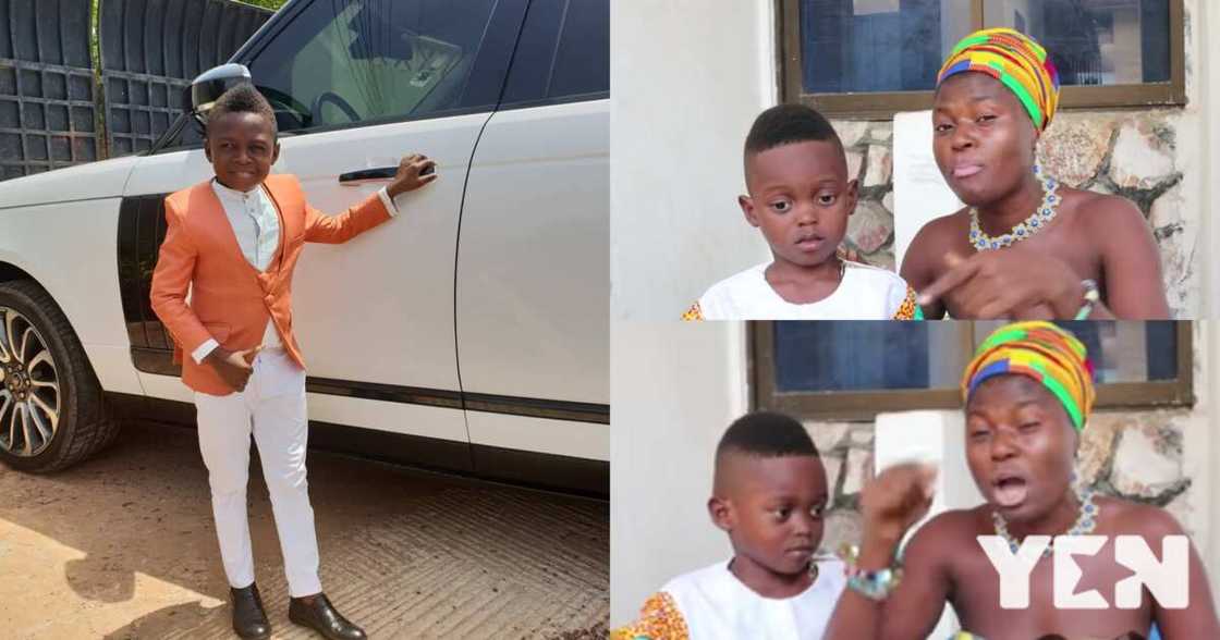 Yaw Dabo has a son but he is not taking care of him - Supposed baby mama claims in video Yaw Dabo has a son but he is not taking care of him - Supposed baby mama claims in video