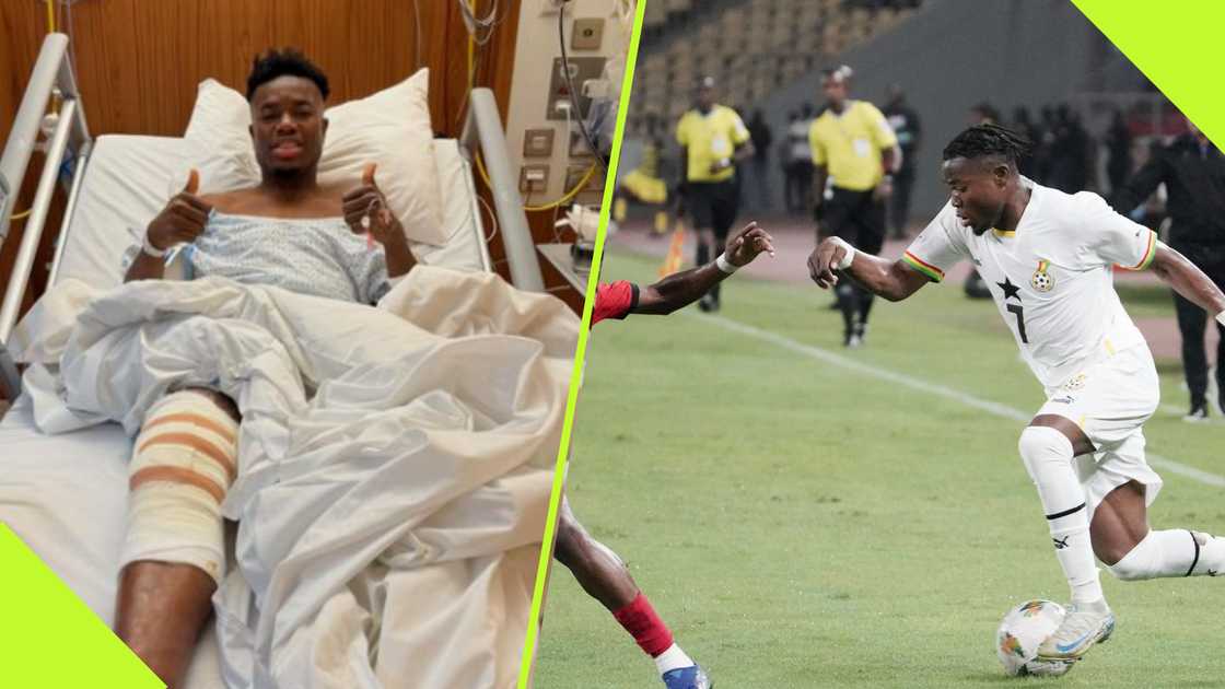 Fatawu Issahaku undergoes surgery. Fatawu Issahaku undergoes surgery.