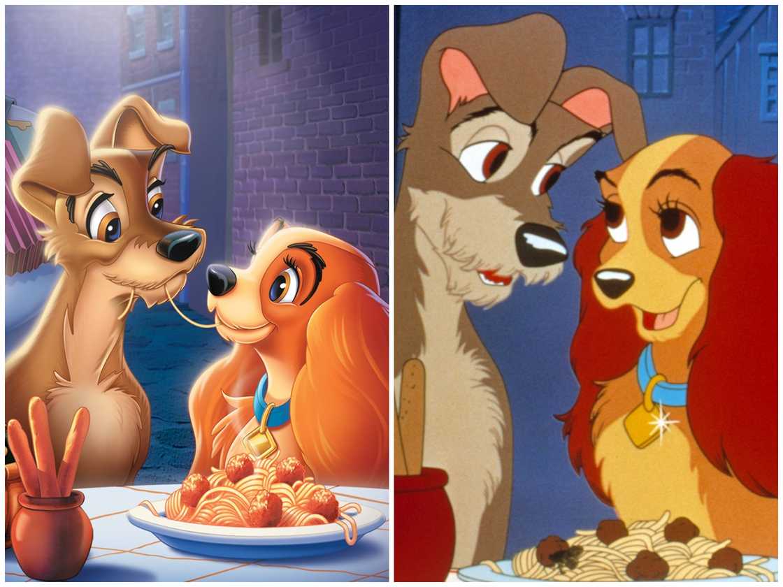 Cartoon couples