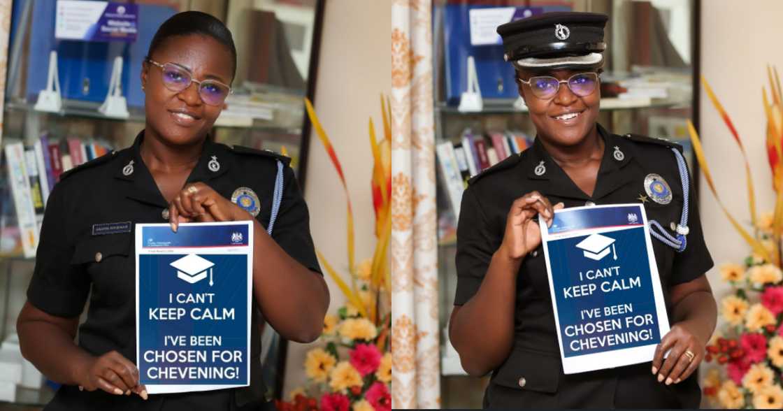 Gh Police Officer Celebrates 10 years at the Bar and Receiving Scholarship Gh Police Officer Celebrates 10 years at the Bar and Receiving Scholarship