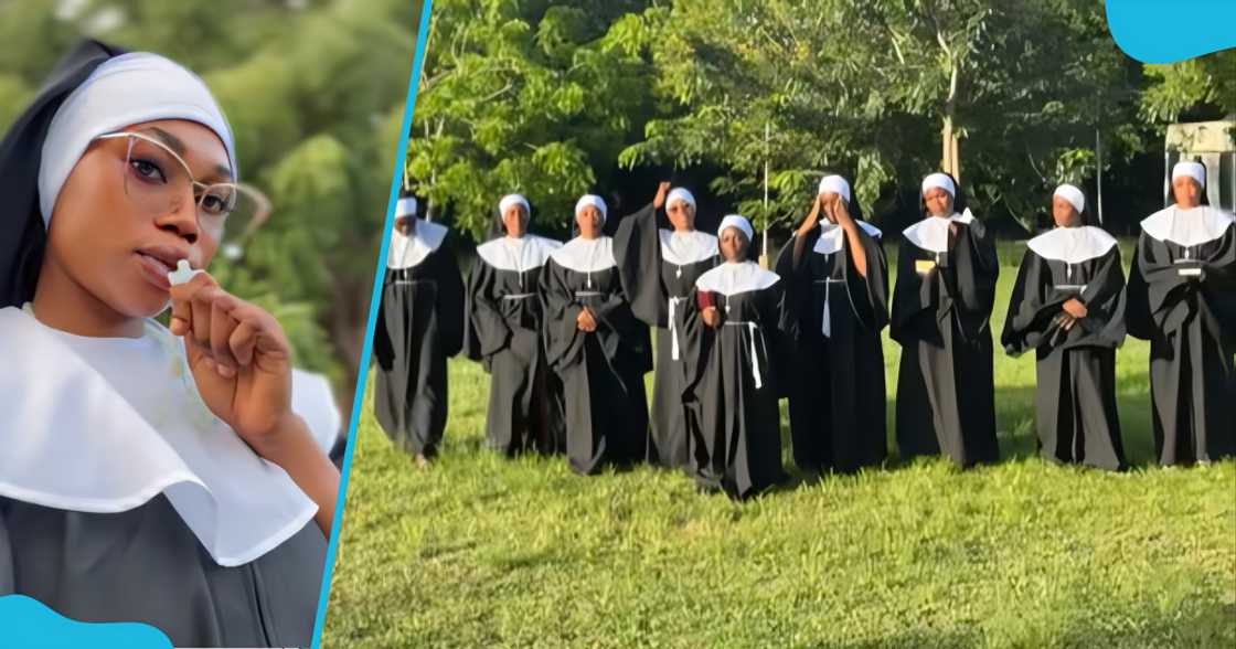 tiktok baddie, trending video, roman catholic sister, reverend sister, Ghanaian lady, from baddie to reverend sister, transformation tiktok baddie, trending video, roman catholic sister, reverend sister, Ghanaian lady, from baddie to reverend sister, transformation