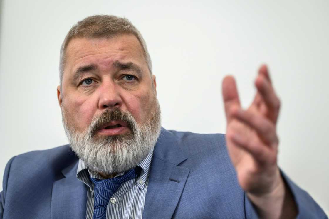 2021 Nobel Peace Prize laureate Dmitry Muratov, shown here in Geneva in May 2022, will auction off his award medal to benefit children displaced by the war in Ukraine 2021 Nobel Peace Prize laureate Dmitry Muratov, shown here in Geneva in May 2022, will auction off his award medal to benefit children displaced by the war in Ukraine
