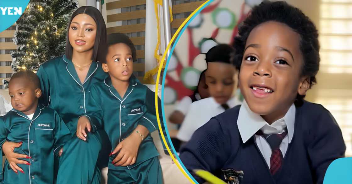 Regina Daniels, Munir Nwoko, Ned Nwoko, Regina Daniels' First Son, Abraham Lincoln American Academy, Nollywood Actress
