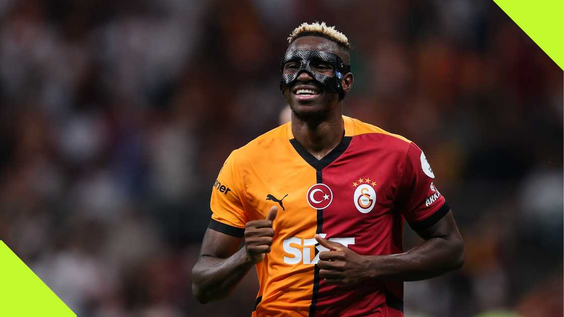 Victor Osimhen in action for Galatasaray Victor Osimhen in action for Galatasaray