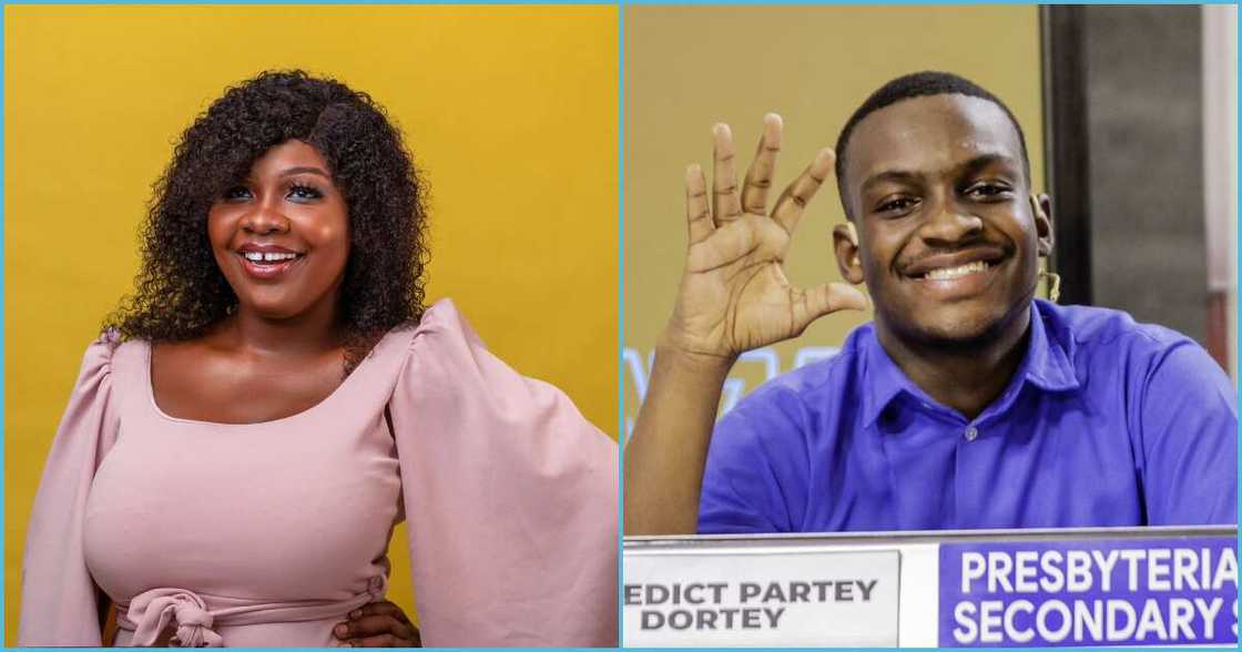 Photo of Ama Dortey and Benedict Partey