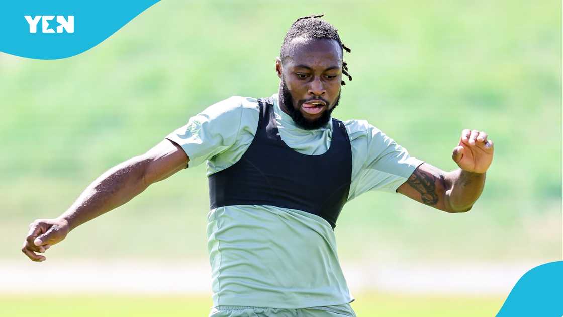 Antoine Semenyo, AFC Bournemouth, Premier League. Antoine Semenyo, AFC Bournemouth, Premier League.