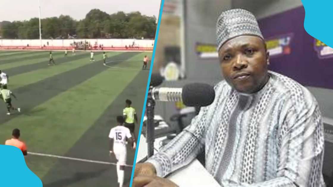 Ibrahim Sannie Daara disappointed with officiating. Ibrahim Sannie Daara disappointed with officiating.