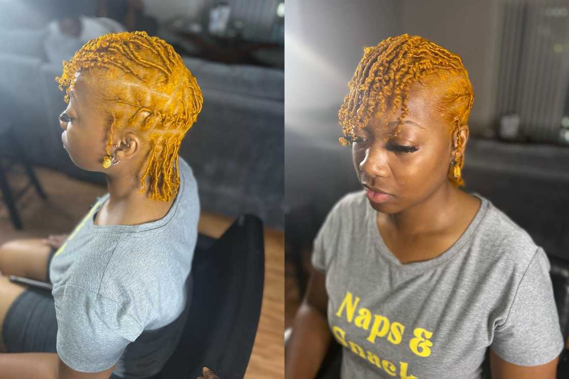 loc styles for short hair loc styles for short hair