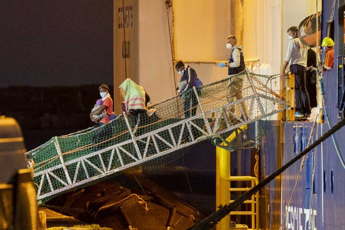 Meloni's far-right government has promised to crack down on migrants crossing the Mediterranean to Italy Meloni's far-right government has promised to crack down on migrants crossing the Mediterranean to Italy