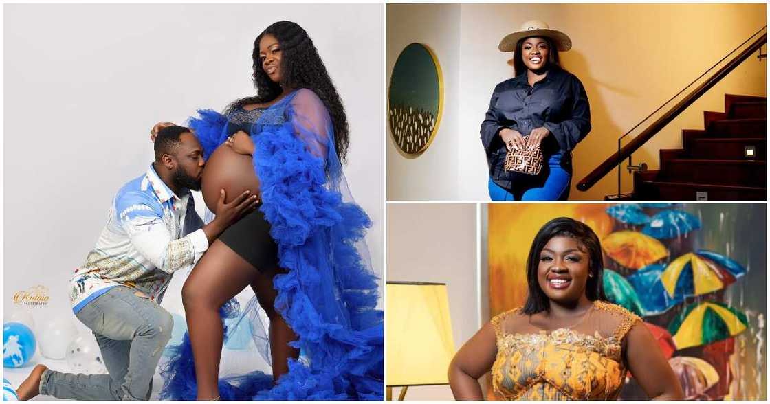 Ghanaian actress Tracey Boakye and Frank Badu Ntiamoah Ghanaian actress Tracey Boakye and Frank Badu Ntiamoah